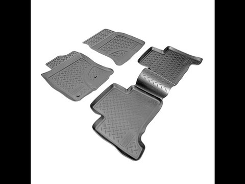 SET COVORASE AUTO CAUCIUC FIT UMBRELLA PENTRU TOYOTA LC-120 PRADO (J120) (2002-2010) LEXUS GX 470 (J12) (2002-2009) - 5 PCS NPL-Po-88-40 UMBRELLA