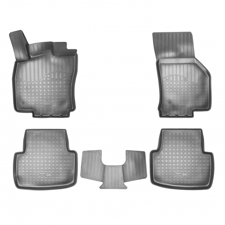 SET COVORASE AUTO CAUCIUC FIT UMBRELLA PENTRU VOLKSWAGEN PASSAT B8 3D (2015-) - 5 PCS