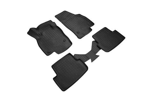 SET COVORASE AUTO CAUCIUC FIT UMBRELLA PENTRU VOLKSWAGEN POLO VI (AW) 3D (2017-) - 5 PCS NPA11-C95-423 UMBRELLA