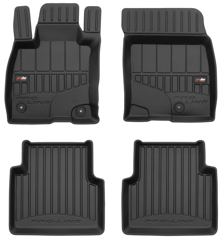 Set Covorase Auto Cauciuc Negro Ford Kuga 3 2020→ Pro Line Tip Tavita 3D 3D425057