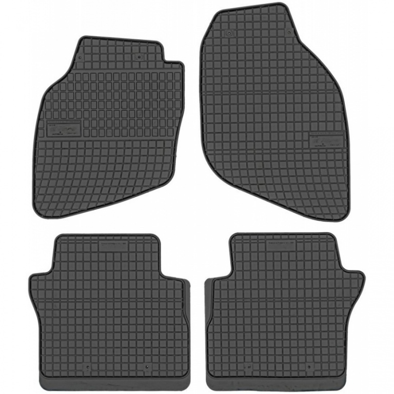 Set Covorase Auto Cauciuc Negro Honda Jazz 2002-20