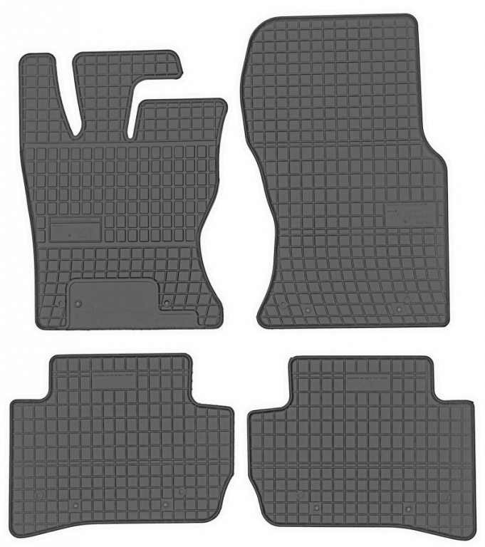Set Covorase Auto Cauciuc Negro Land Rover Velar 2017→ 401860