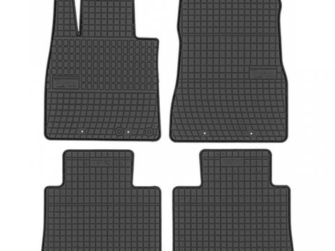 Set Covorase Auto Cauciuc Negro Nissan Note 2 2013→ Cod: 0456