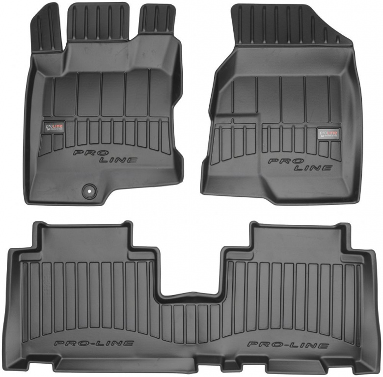 Set Covorase Auto Cauciuc Negro Opel Ampera 2012-2