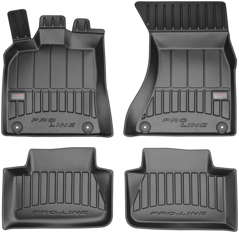 Set Covorase Auto Cauciuc Negro Porsche Macan 95B 