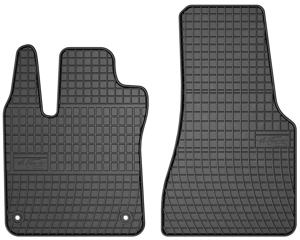 Set Covorase Auto Cauciuc Negro Smart ForTwo 2015→ 547495