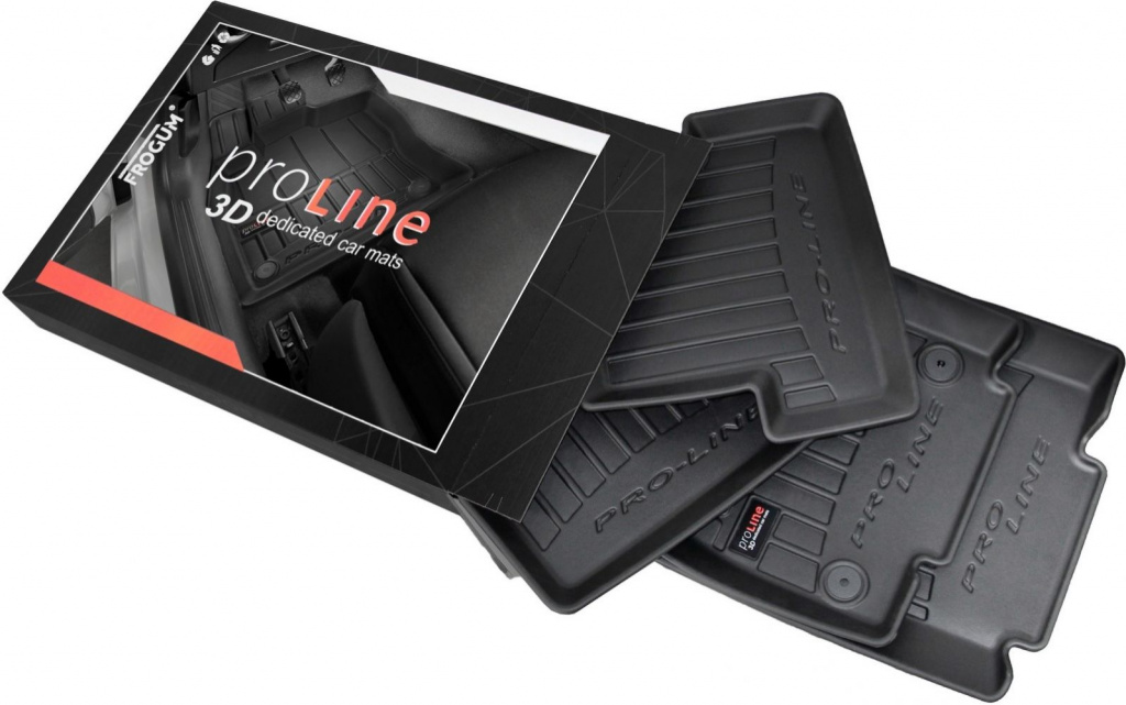 Set Covorase Auto Cauciuc Negro Ssangyon