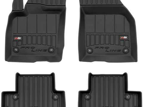 Set Covorase Auto Cauciuc Negro Volvo C30 2006-2013 Pro Line Tip Tavita 3D 3D407541