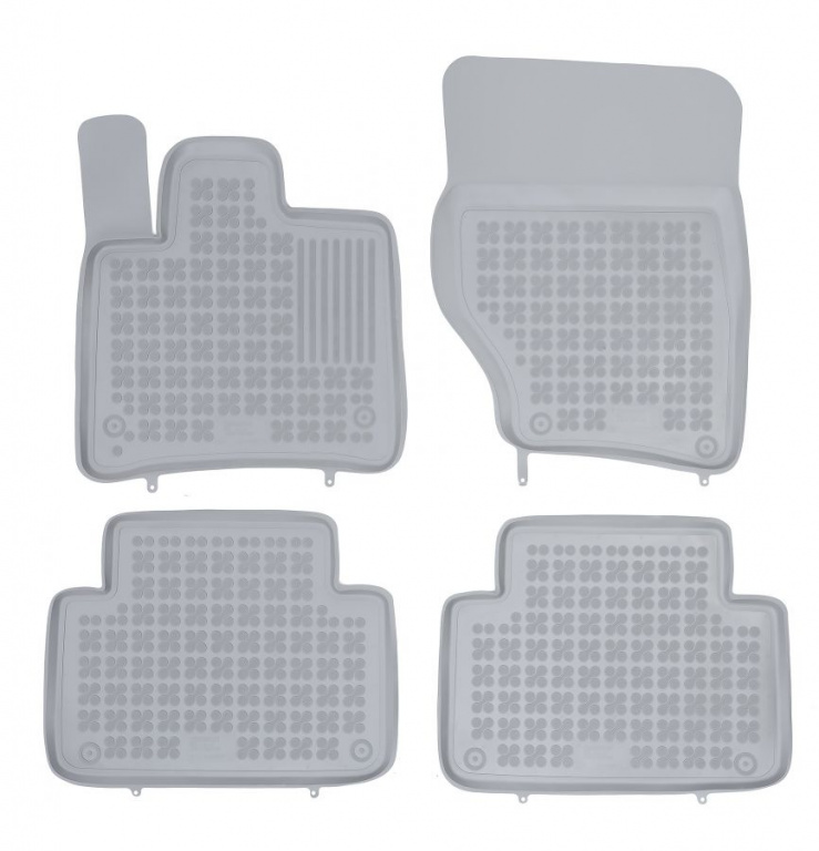 Set Covorase Auto Cauciuc Rezaw Plast Audi Q7 2006-2015 Gri RP-D 200307/S