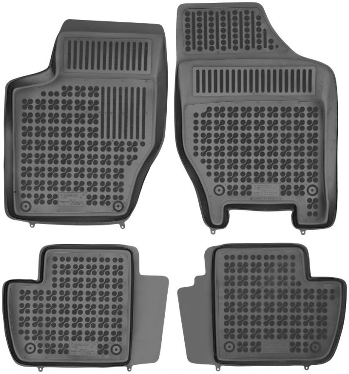 Set Covorase Auto Cauciuc Rezaw Plast Peugeot 308 1 2007-2014 RP-D 201303