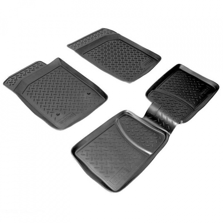Set Covorase Auto Cauciuc Tip Tavita Norplast Renault Symbol 1 2002-2008 NPL-Po-69-68