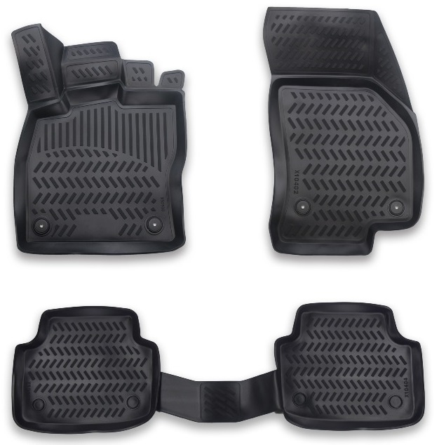Set Covorase Auto Cauciuc Tip Tavita Premium Skoda Octavia 3 A7 2017→ D AP-1042, A80 201022-52