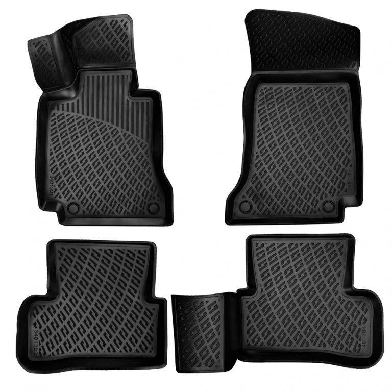 Set covorase auto cauciuc UMBRELLA MERCEDES C CLASS W205 2014 - 2021 4 buc.