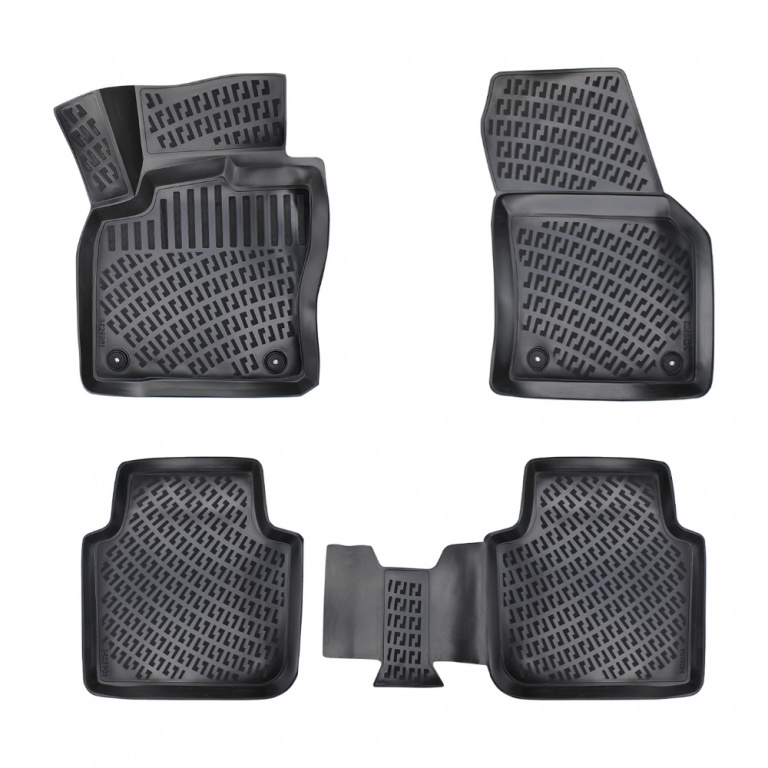 Set Covorase Auto Cauciuc Umbrella Volkswagen Tiguan 2 All Space (LWB) 2016→ 8682578011767