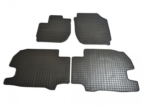 Set covorase auto din cauciuc Honda HRV 2 2015- , presuri BestAutoVest, culoare Negru, 4 buc.