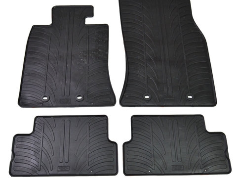 Set covorase auto din cauciuc Mini Cooper/ One 2006-02.2014, Negru, Gledring, 4 buc.