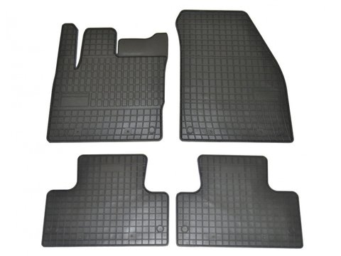 Set covorase auto din cauciuc Range Rover Evoque 2011-2018 culoare Negru, presuri BestAutoVest, 4 buc.