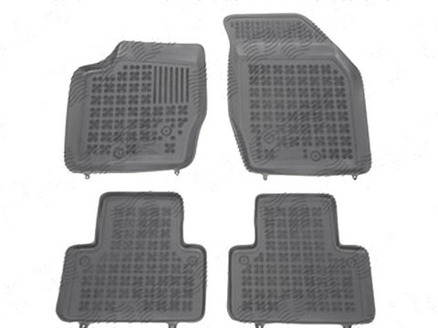 Set covorase auto din cauciuc Volvo XC90 din 2002-2015 , presuri tip tavita marca Rezaw Plast