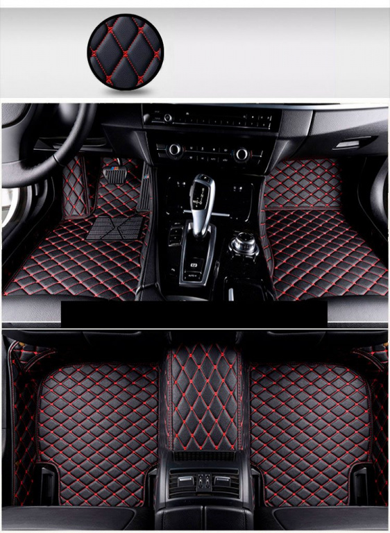 Set Covorase Auto Lux Piele Capitonaj In