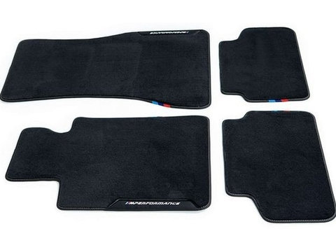 Set Covorase Auto Mocheta Fata + Spate Oe Bmw iX3 G08 2020→ M Performance Negru 51472457264