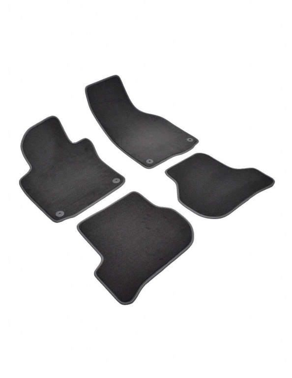 Set covorase auto mocheta pentru vw golf v(2003-)- sisteme fixare rotunde 02712