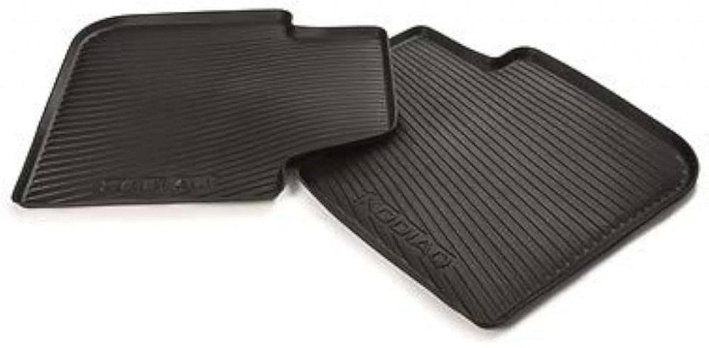 Set covorase cauciuc spate - negru Skoda produs nou original cod piesa 565061512A
