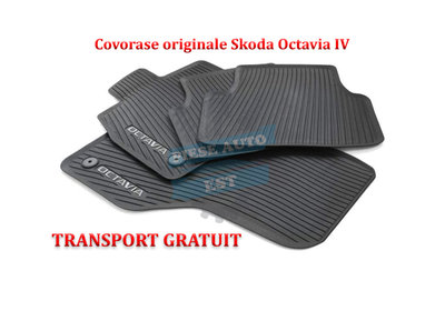 Set covorase originale Skoda Octavia 4 + Transport