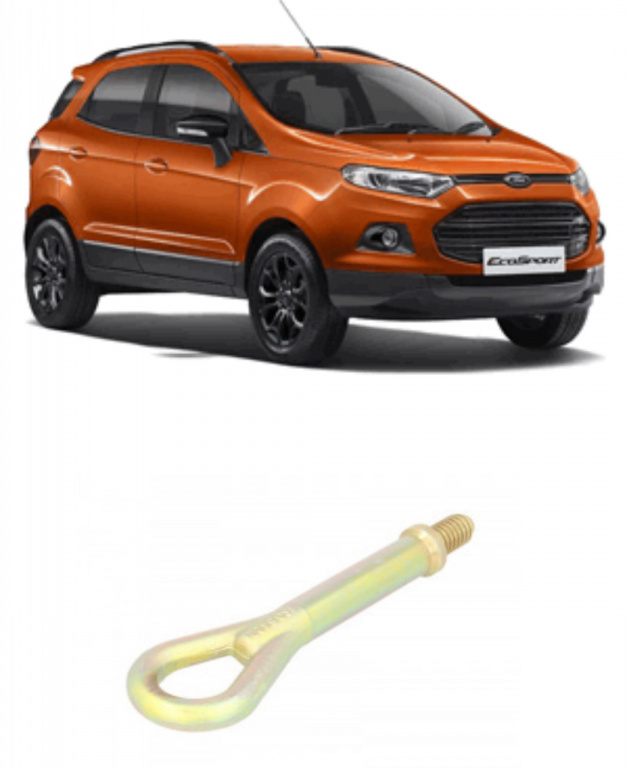 Set Cui carlig pentru remorcare si tractare BK051 Ford Ecosport 2012- cu Breloc Motivational Bad296-0476-03-046347P