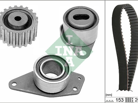 Set curea de distributie (530003810 INA) RENAULT,VOLVO