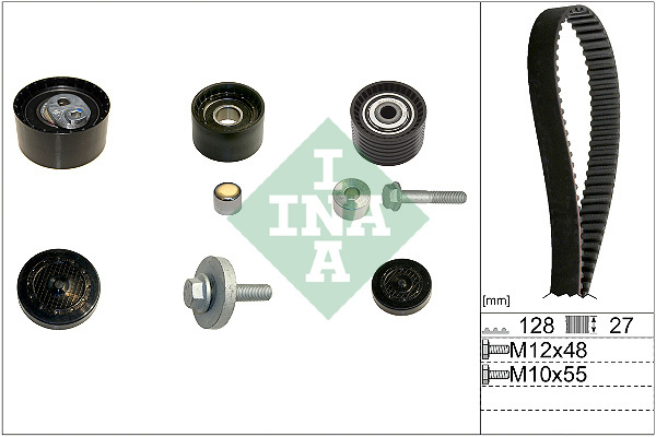 Set curea de distributie (530063710 INA) RENAULT