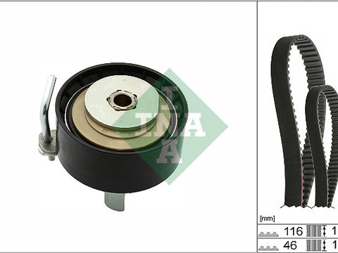 Set curea de distributie (530076310 INA) FORD,FORD AUSTRALIA