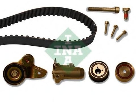 Set curea de distributie AUDI A4 (8E2, B6) (2000 - 2004) INA 530 0480 10 piesa NOUA