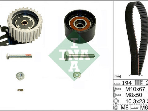 Set curea de distributie FIAT 500L 2012-n/a INA 530056110