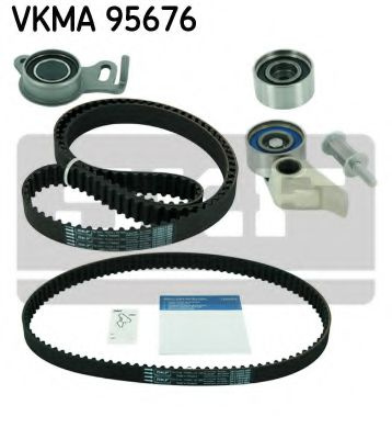 Set curea de distributie MITSUBISHI L 200 (KB, KA) (2004 - 2016) SKF VKMA 95676 piesa NOUA