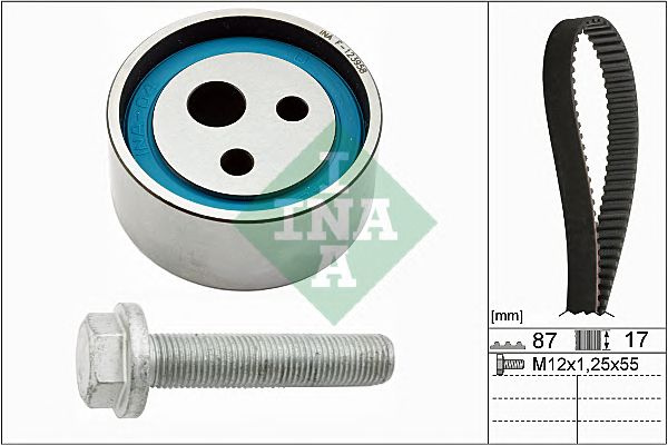 Set curea de distributie NISSAN JUKE (F15) - Cod intern: M20429887 - LIVRARE DIN STOC in 24 ore!!!