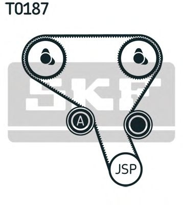 Set curea de distributie NISSAN Primastar Van (X83) (An fabricatie 07.2003 - ..., 135 CP, Diesel) - Cod intern: W20325711 - LIVRARE DIN STOC in 24 ore!!!