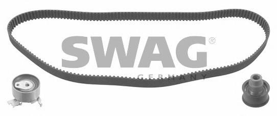 Set curea de distributie OPEL ASTRA F (56_, 57_), OPEL ASTRA F hatchback (53_, 54_, 58_, 59_), OPEL VECTRA A (86_, 87_) - SWAG 40 02 0026