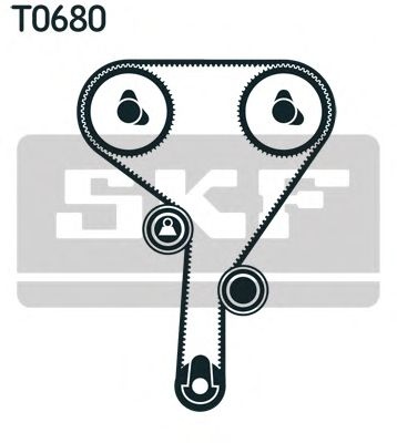 Set curea de distributie OPEL ASTRA G combi (F35_) - Cod intern: W20035524 - LIVRARE DIN STOC in 24 ore!!!