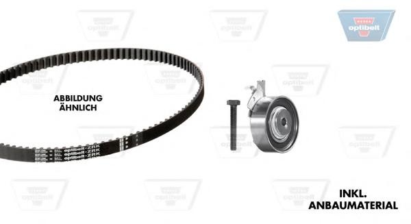 Set curea de distributie OPEL COMBO (71_), OPEL MONZA E (39_, 49_), OPEL KADETT E Cabriolet (43B_) - OPTIBELT KT 1002