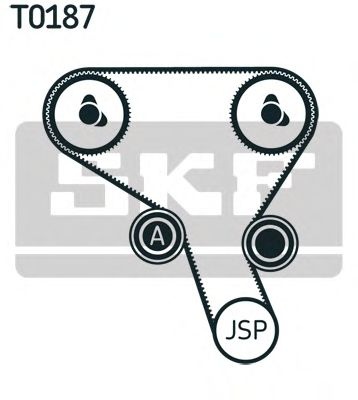 Set curea de distributie OPEL MOVANO caroserie (F9) (1999 - 2010) SKF VKMA 06503 piesa NOUA
