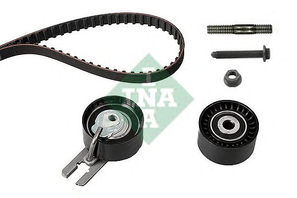 Set curea de distributie PEUGEOT 206 SW (2E/K) (An fabricatie 07.2002 - ..., 68 CP, Diesel) - Cod intern: W20204124 - LIVRARE DIN STOC in 24 ore!!!