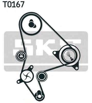 Set curea de distributie PEUGEOT 806 (221) (1994 -