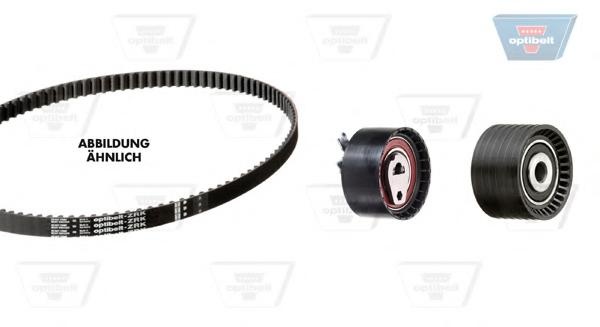 Set curea de distributie RENAULT LAGUNA I I (B56_, 556_), RENAULT LAGUNA I Estate (K56_), RENAULT MEGANE I (BA0/1_) - OPTIBELT KT 1406