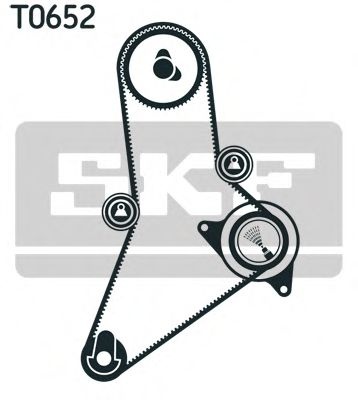 Set curea de distributie RENAULT MASTER II platou 