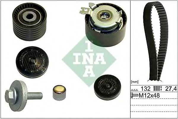 Set curea de distributie RENAULT MEGANE Scenic (JA0/1_) - Cod intern: M20419778 - LIVRARE DIN STOC in 24 ore!!!