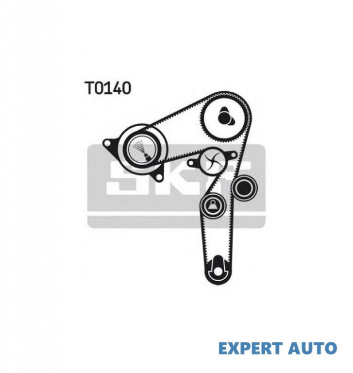 Set curea de distributie Saab 9-3 2005-> #3 1278179J50