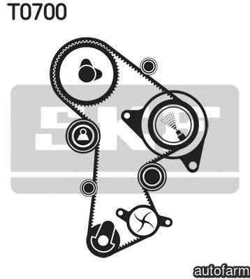Set curea de distributie SEAT IBIZA V ST 6J8 SKF VKMA 01148