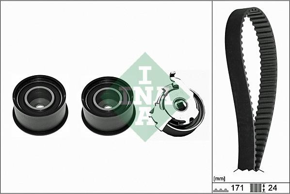 Set curea de distributie Set de sincronizare centura pinion BUICK SKYLARK CHEVROLET ALERO CAPTIVA VECTRA DAEWOO OPEL FRONTERA A (U92), Crossover, 03.1992 - 10.1998 INA 530 0358 10