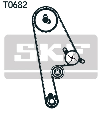 Set curea de distributie SKF VKMA 93006 pentru HON