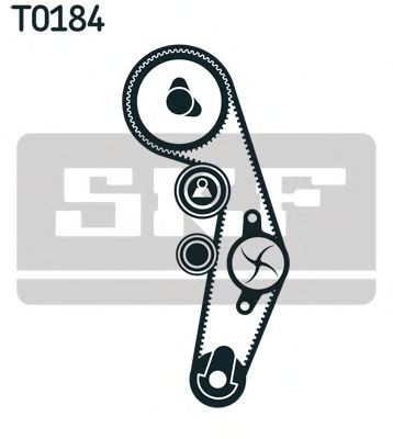 Set curea de distributie SKODA Octavia II Hatchback (1Z3) (An fabricatie 06.2004 - 12.2010, 105 - 140 CP, Diesel) - Cod intern: W20035430 - LIVRARE DIN STOC in 24 ore!!!